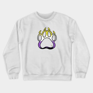 Non-Binary Pride Melt 2021 - Materia Merch Crewneck Sweatshirt